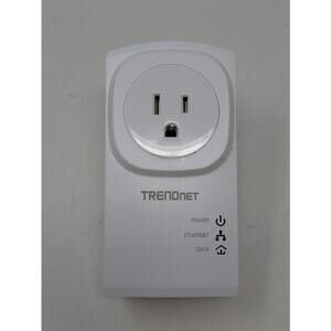 TRENDnet TPL-407E2K/ Compact Powerline Adapter Kit /w Pass Through
